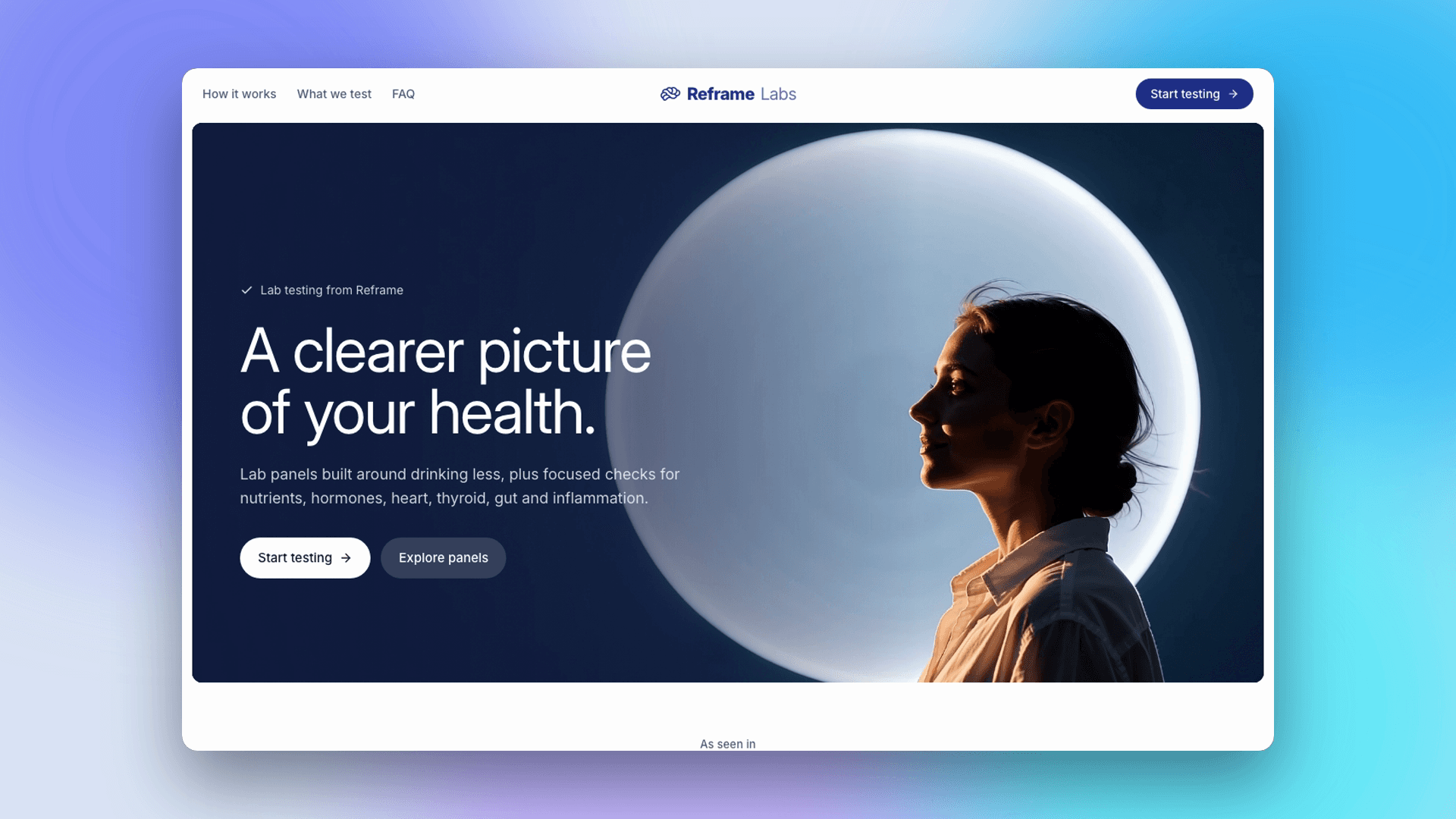 Reframe Labs | Lab Testing Platform